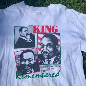 MLK remembered tee
